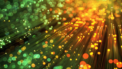 Optical fiber strands, binary code and circuit board, multiple exposure