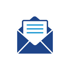 Wall Mural - envelope icon, mail icon, email sign vector