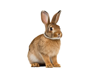 Wall Mural - high-resolution rabbit png isolated on transparent background for creative design projects and anima
