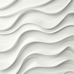 Canvas Print - Abstract Seamless Background, 3D Rendering. Wave Form, Wavy Background, Modern Background Design.