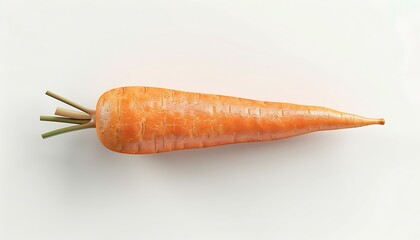 Carrot isolated on white background