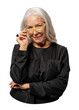 © Rawpixel.com - Happy senior woman png sticker, transparent background
