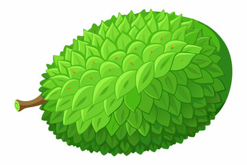 Wall Mural - Jackfruit Vector Illustration Cartoon Clipart