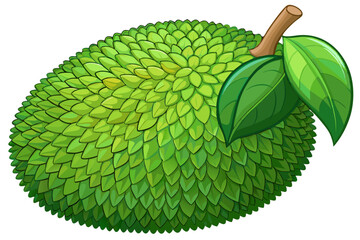 Poster - Jackfruit Vector Illustration Cartoon Clipart