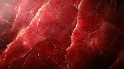 Poster - red marble pattern texture use as background with blank space for design red brown marble texture for luxury concept background abstract marble texture natural patterns for design red  : Generative AI