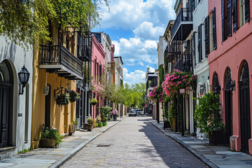 Wall Mural - historic city tour