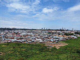 african slum