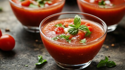 Gazpacho: A cold tomato-based soup from Andalusia, often enjoyed in summer. 