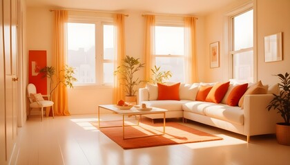 Photo interior modern design room 3d illustration