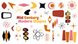 © the-flying-hellfish - Mid century modern shapes, Atomic Design, retro shapes set.