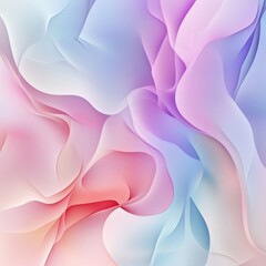 Poster - Abstract background with flowing pastel colors.