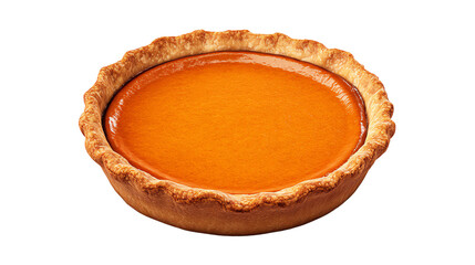 Delicious homemade pumpkin pie with golden crust, perfect for holiday desserts and seasonal celebrations.