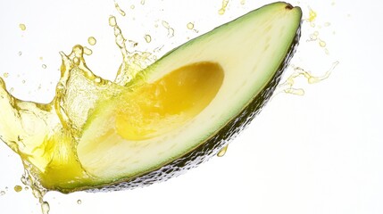 Poster - Splashing Avocado Delight