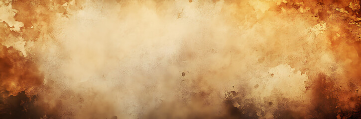 Abstract Brown Watercolor Background