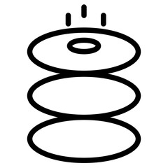 Sticker - Electric Home Filter Line Icon