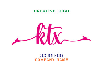 KTX  lettering logo is simple, easy to understand and authoritative