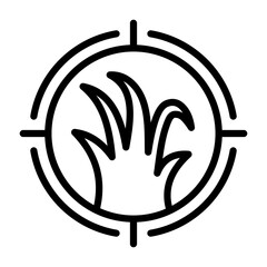 Poster - Weed Control Icon