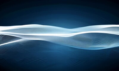 Wall Mural - abstract minimalist futuristic animated wave lines background, 4k seamless loop backdrop video as te