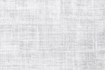 Canvas Print - White woven fabric texture