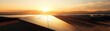 © kitidach - A stunning sunset over solar panels, highlighting renewable energy in a serene landscape. Perfect for environmental themes.