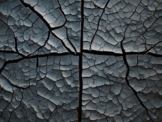 Wall Mural - Artistic interpretation of a cracked surface texture in a creative format.