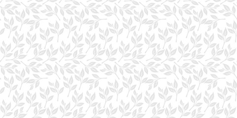 Naklejka na meble leaves vector pattern background. Green leaf seamless pattern. leaves pattern background. seamless patterns with green leaves.	
