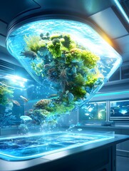 Poster - Coral Reef in a Laboratory.