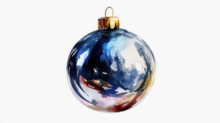 Sticker - Christmas Ornament Watercolor