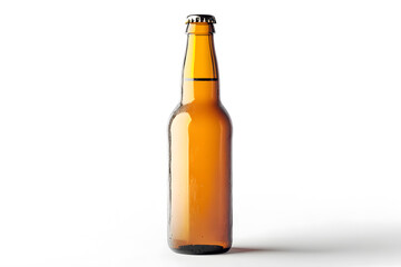 Beer bottle mock up, isolated on white background
