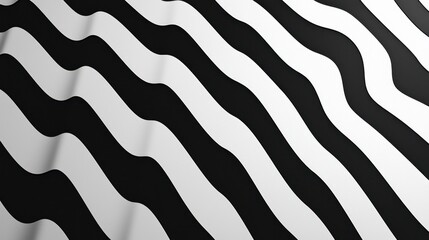 Wall Mural - A monochromatic zigzag pattern, creating a stylish and minimalist background.