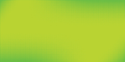 Wall Mural - dots halftone green color pattern gradient texture with technology digital background. dots pop art 