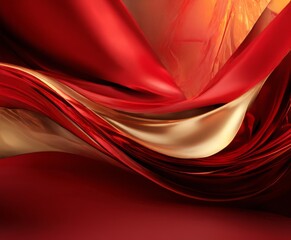 red and gold abstract background