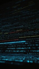 computer screen with lot code