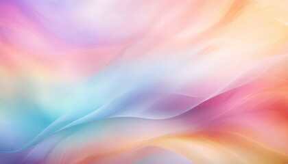 Poster - abstract background with colorful waves