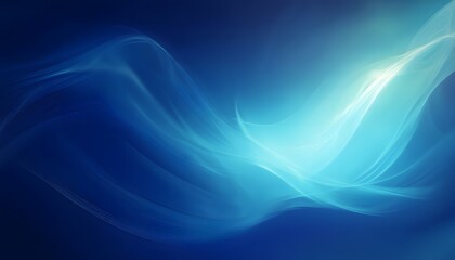 Wall Mural - Abstract smooth blue shape gradient  background