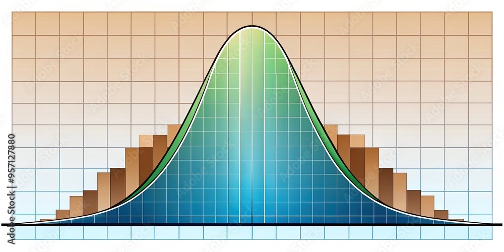 Display Unit Normal The graph displays a normal distribution with a mean of 100, with 2 ...