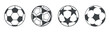 © RIFAT - Football or soccer ball flat vector icon simple black style