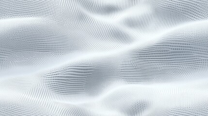 Wall Mural - a detailed abstract background featuring wavy patterns of light blue and white, representing future 