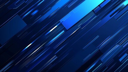 Dynamic Blue Abstract Background