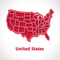 United States - Outline Map