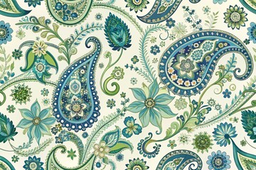 a seamless scalable pattern featuring pais
