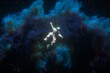 © Bruno Tornielli/Stocksy - 3D Render of an astronaut lost in space falling and floating adrift.
