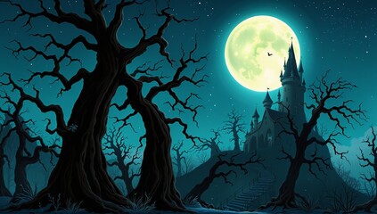 Wall Mural - A Journey Through Surreal Winter Landscapes **