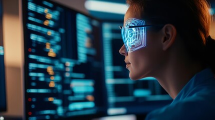Programmer enhancing performance, digital holograms, advanced tech setting