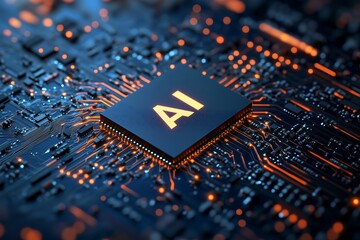 Poster - ai circuit board