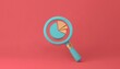 © Ekkarat_Studio - 3D Magnifying Glass on Pie Chart and Bar Graph with Market Icons