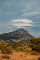 landscape with sky and clouds