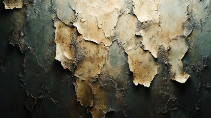 Poster - Cracked and Weathered Surface