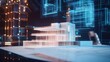© @desy - Architectural Model with Holographic Design
