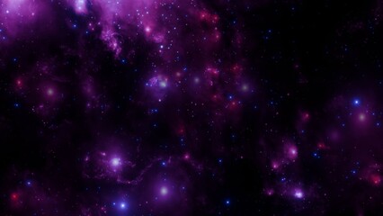 Wall Mural - Spectacular Cosmic Nebula in Vivid Colors with Stars